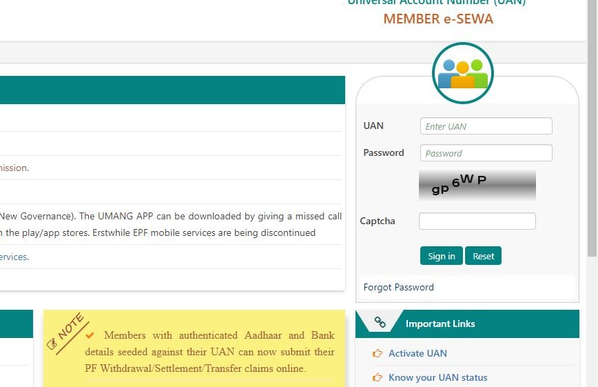 PPF ACCOUNT LOGIN