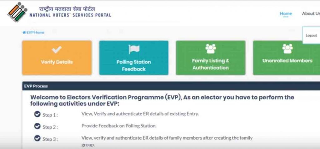 Voter Card Verification