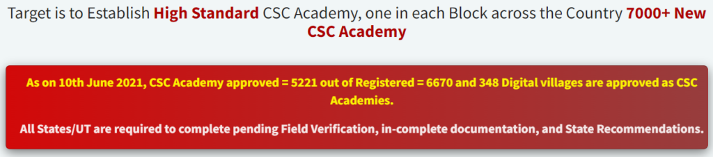 CSC Academy Login