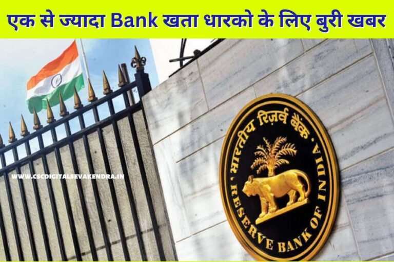 Multi Bank Account RBI Guidelines