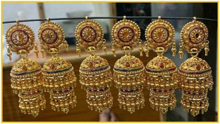 Gold-Rajputi-Jhumke
