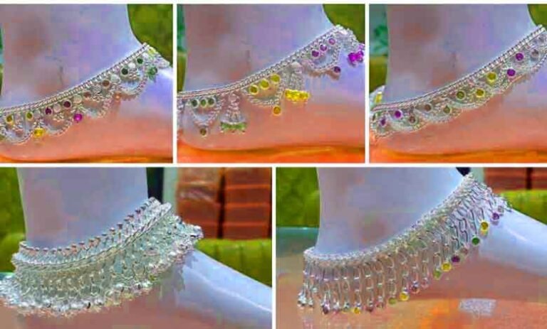 Bridal Wear Anklet Degine