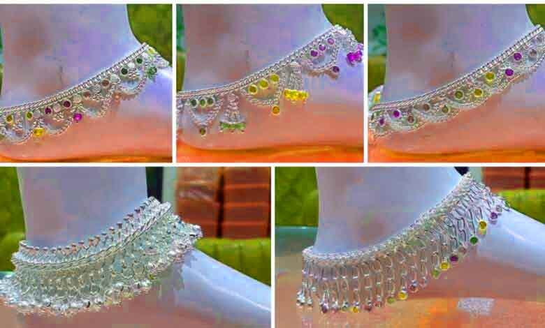 Bridal Wear Anklet Degine