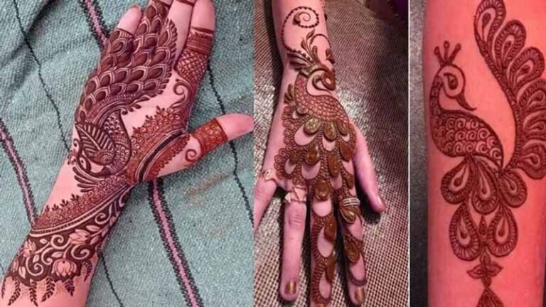Peacock Mehndi Design
