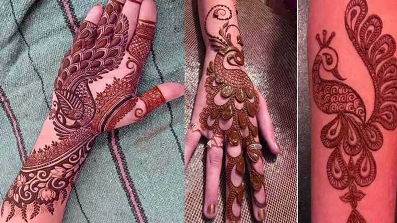 Peacock Mehndi Design
