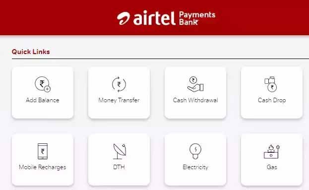 Airtel payment Bank online Aadhar link